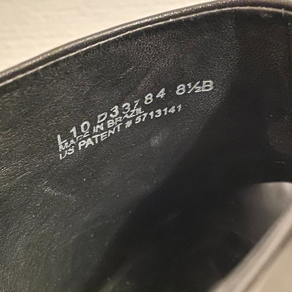 Cole Haan NikeAir Black Leather Slide Sandals 8 1/2 - Picture 13 of 13